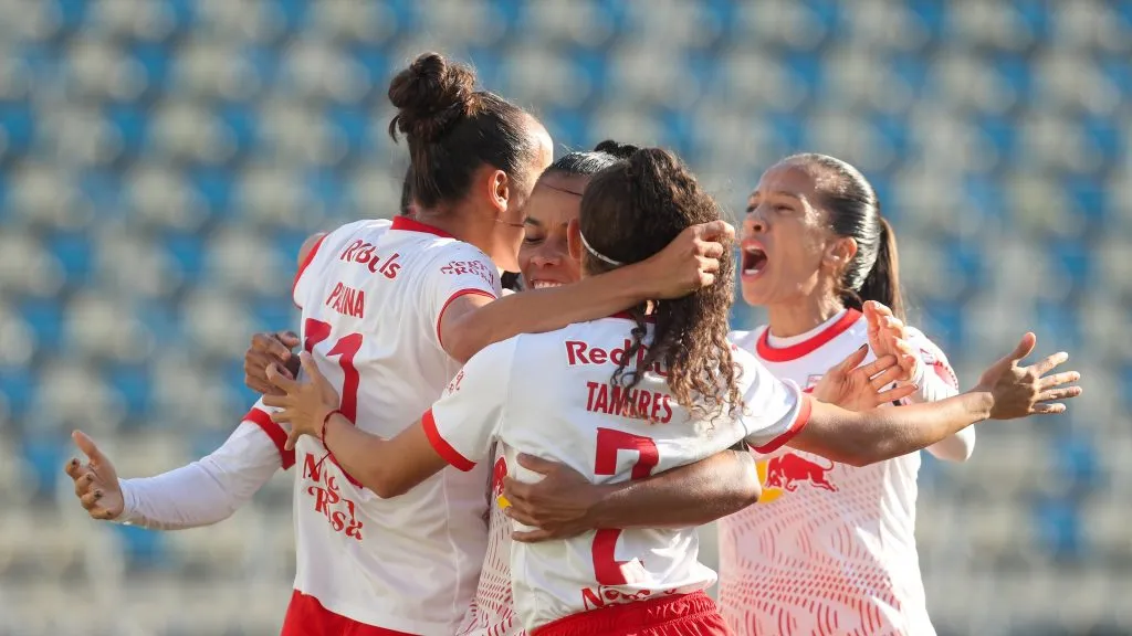 Jogadoras do Red Bull Bragantino no Brasileirão Feminino