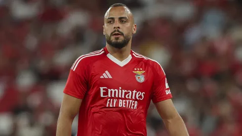 Arthur Cabral em ação pelo Benfica