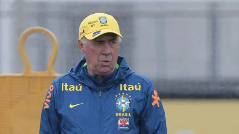 Carlo Ancelotti, treinador da Seleção Brasileira