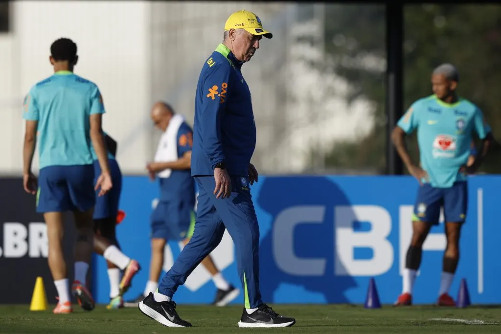 Treino da Seleção Brasileira. Photo by Miguel Schincariol/Getty Images