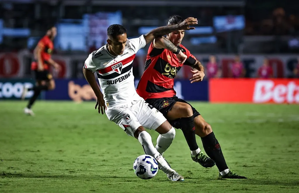 SP – SAO PAULO – 29/03/2025 – BRASILEIRO A 2025, SAO PAULO X SPORT – Igor Vinicius jogador do Sao Paulo durante partida contra o Sport no estadio Morumbi pelo campeonato Brasileiro A 2025. Foto: Fabio Giannelli/AGIF