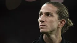 Filipe Luis tecnico do Flamengo durante partida contra o Cordoba no estadio Maracana pelo campeonato Copa Libertadores 2025.