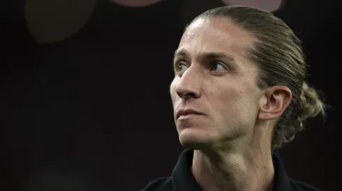 Filipe Luis tecnico do Flamengo durante partida contra o Cordoba no estadio Maracana pelo campeonato Copa Libertadores 2025.
