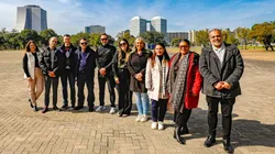 Reunião no Centro Administrativo Municipal. Foto: Alex Rocha/PMPA