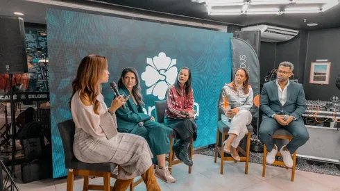 Evento sobre Sustentabilidade e Futebol Feminino. Foto: Jonas Ponzetto