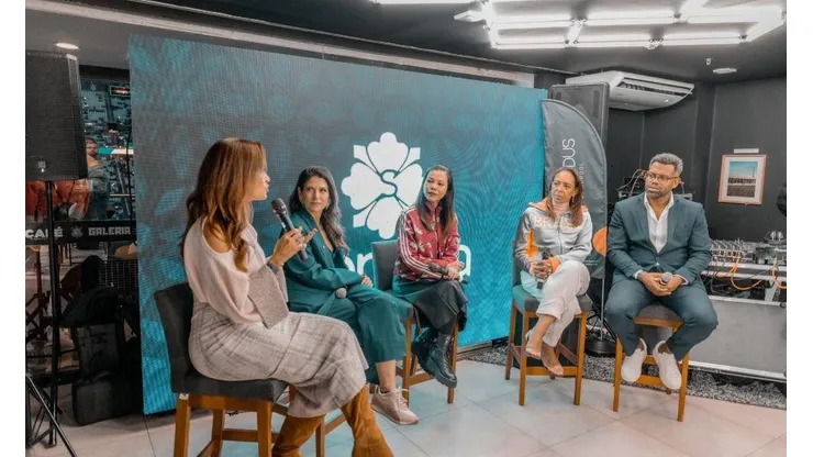 Evento sobre Sustentabilidade e Futebol Feminino. Foto: Jonas Ponzetto