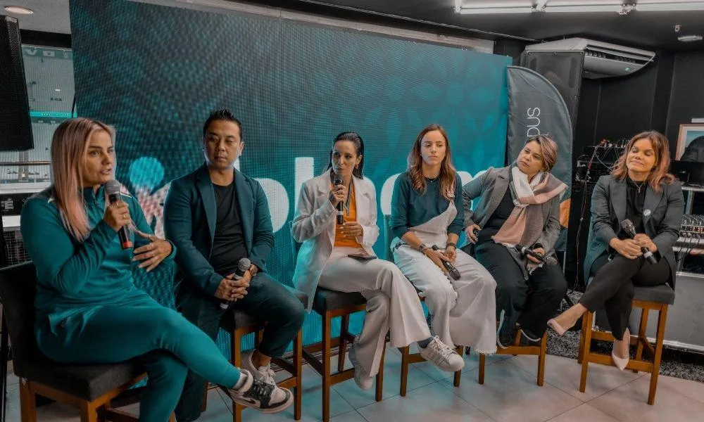 Evento sobre Inclusão e Sustentabilidade no Futebol Feminino. Foto: Jonas Ponzetto