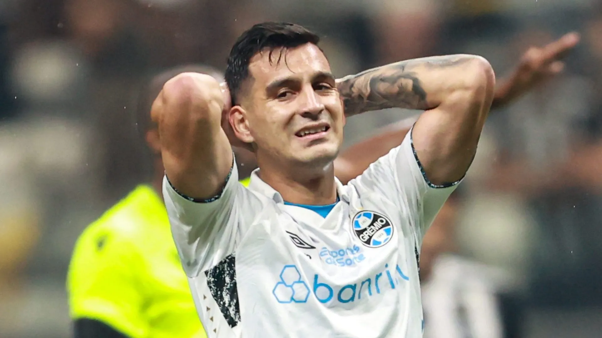 Cristaldo pelo Grêmio. Foto: Gilson Lobo/AGIF