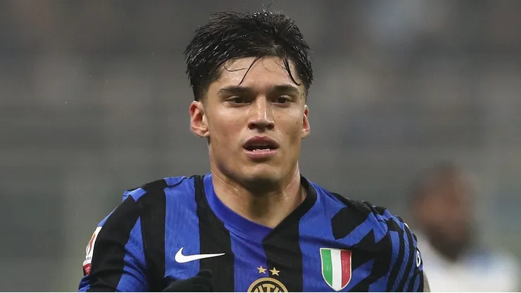Correa em ação contra a Lazio