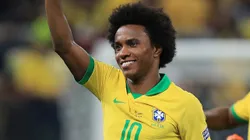 Willian em partida pela Seleção Brasileira. (Photo by Buda Mendes/Getty Images)