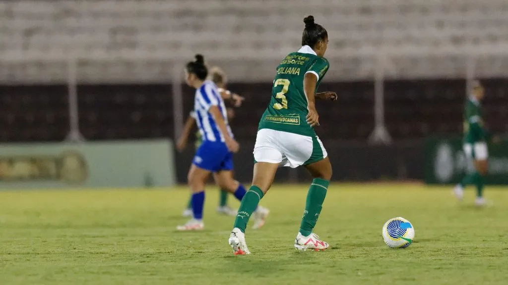 Poliana atuando pelo Palmeiras. Foto: Anderson Romao/AGIF