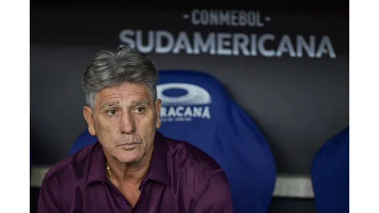 Renato Gaúcho técnico do Fluminense durante partida contra o Once Caldas no estádio Maracanã pelo campeonato Copa Sul-americana 2025. Foto: Thiago Ribeiro/AGIF