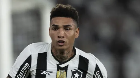 RJ - RIO DE JANEIRO - 30/04/2025 - COPA DO BRASIL 2025, BOTAFOGO X CAPITAL - Igor Jesus jogador do Botafogo comemora seu gol durante partida contra o Capital no estadio Engenhao pelo campeonato Copa Do Brasil 2025.