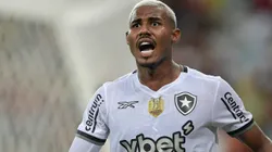 RJ - RIO DE JANEIRO - 18/05/2025 - BRASILEIRO A 2025, FLAMENGO X BOTAFOGO - Cuiabano jogador do Botafogo durante partida contra o Flamengo no estadio Maracana pelo campeonato Brasileiro A 2025. Foto: Thiago Ribeiro/AGIF