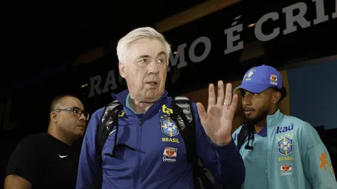 Carlo Ancelotti aprovou o jovem do Palmeiras.