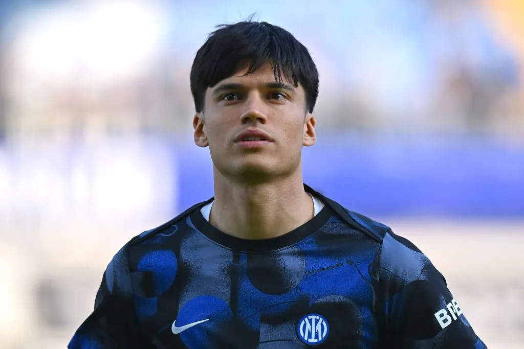PARMA, ITALY – APRIL 05:  Joaquín Correa of FC Internazionale during the Serie A match between Parma and FC Internazionale at Stadio Ennio Tardini on April 05, 2025 in Parma, Italy. (Photo by Alessandro Sabattini/Getty Images)