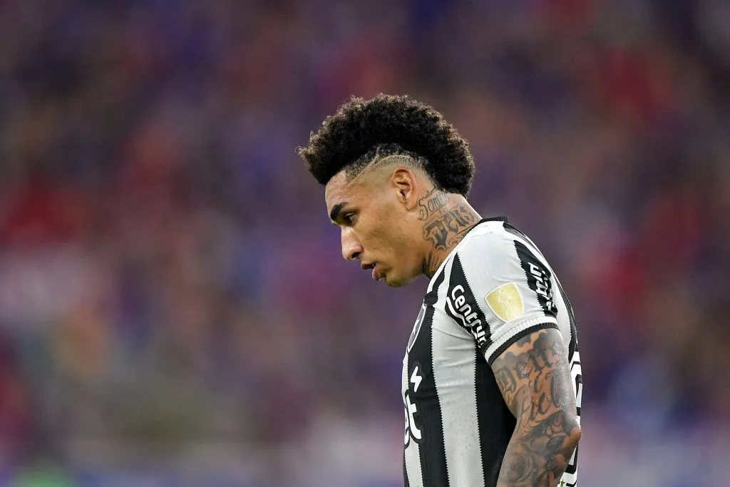 RJ – RIO DE JANEIRO – 27/05/2025 – COPA LIBERTADORES 2025, BOTAFOGO X UNIVERSIDAD DE CHILE – Igor Jesus jogador do Botafogo durante partida contra o Universidad de Chile no estadio Engenhao pelo campeonato Copa Libertadores 2025. Foto: Thiago Ribeiro/AGIF