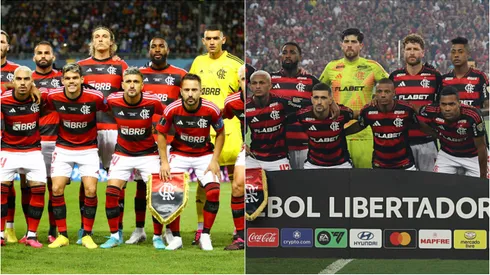 Flamengo de 2022 x 2025. Foto: Buda Mendes/Wagner Meier/Getty Images