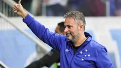 MG - BELO HORIZONTE - 01/06/2025 - BRASILEIRO A 2025, CRUZEIRO X PALMEIRAS - Alexandre Mattos CEO do Cruzeiro durante partida contra o Palmeiras no estadio Mineirao pelo campeonato Brasileiro A 2025. Foto: Gilson Lobo/AGIF