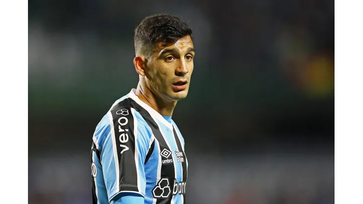 Cristaldo terá reunião para definri seu futuro no Grêmio. Foto: Heuler Andrey/Getty Images)