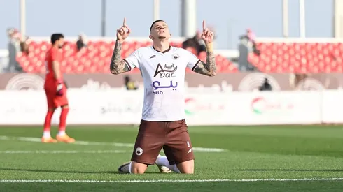 Jobson atuando pelo Al-Jabalain - Foto: Reprodução/Instagram