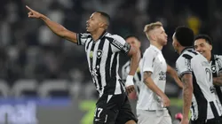 Marlon, Freitas jogador do Botafogo comemora seu gol durante partida contra o Ceara no estadio Engenhao pelo campeonato Brasileiro A 2025