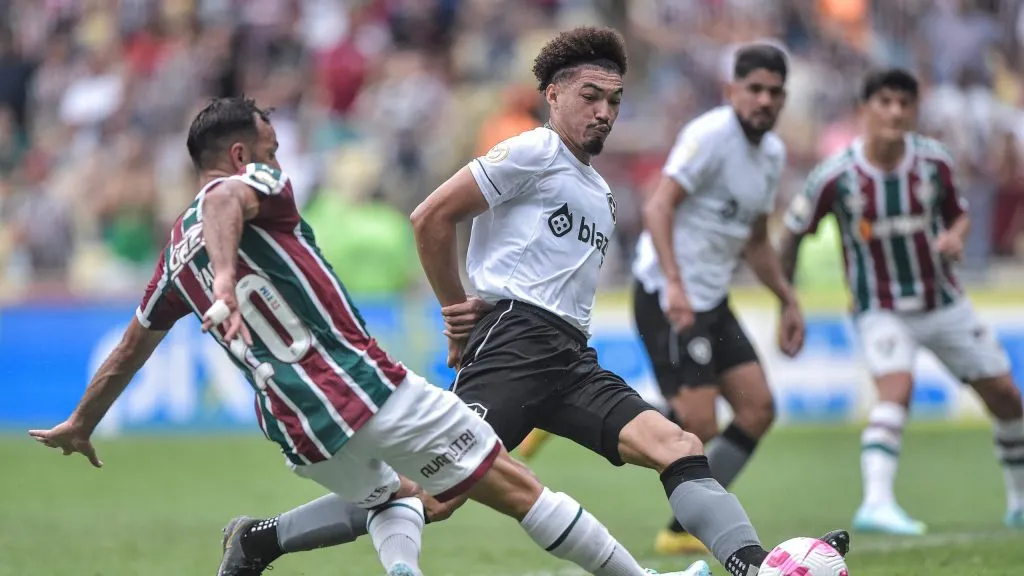 Adryelson pelo Botafogo. Foto: Thiago Ribeiro/AGIF