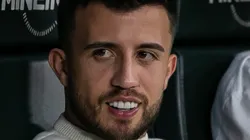 Matheus Henrique durante partida contra o Palestra