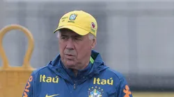 SP - SAO PAULO - 03/06/2025 - BRASIL, TREINO - Carlo Ancelotti treinador do Brasil durante treino no Centro de Treinamento CT Joaquim Grava.