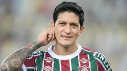 Cano jogador do Fluminense durante partida contra o Aparecidense no estádio Maracanã pelo campeonato Copa do Brasil.
