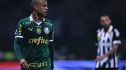 SP - SAO PAULO - 07/04/2024 - PAULISTA 2024, PALMEIRAS X SANTOS - FINAL - Mayke jogador do Palmeiras durante partida contra o Santos no estadio Arena Allianz Parque pelo campeonato Paulista 2024. Foto: Ettore Chiereguini/AGIF
