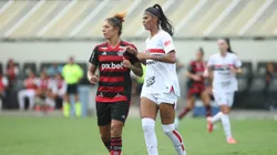 Confronto entre Flamengo e São Paulo. Foto: Reinaldo Campos/AGIF
