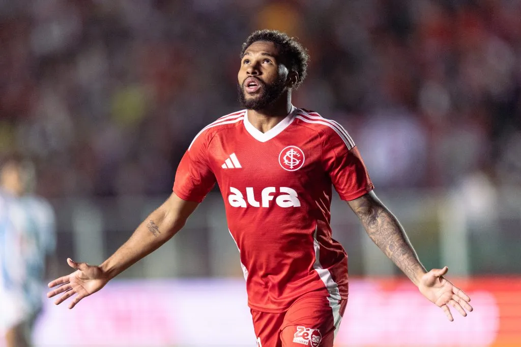 SC – FLORIANOPOLIS – 22/05/2025 – COPA DO BRASIL 2025, MARACANA X INTERNACIONAL – Wesley jogador do Internacional durante partida contra o Maracana no estadio Orlando Scarpelli pelo campeonato Copa Do Brasil 2025. Foto: Beno Kuster/AGIF