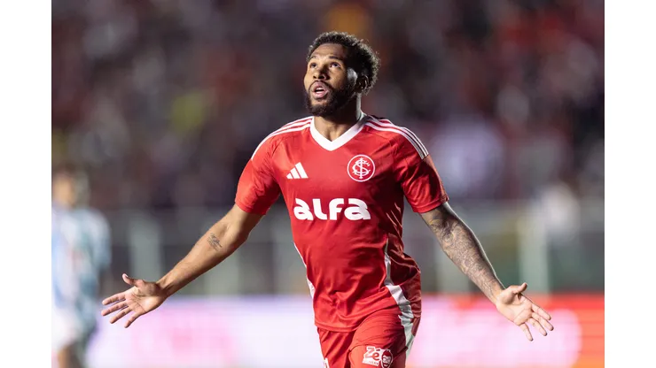 SC - FLORIANOPOLIS - 22/05/2025 - COPA DO BRASIL 2025, MARACANA X INTERNACIONAL - Wesley jogador do Internacional durante partida contra o Maracana no estadio Orlando Scarpelli pelo campeonato Copa Do Brasil 2025. Foto: Beno Kuster/AGIF