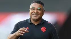 Roger Machado técnico do Internacional durante a partida entre Sport e Internacional no Estádio da Ilha do Retiro em Recife (PE), pelo campeonato brasileiro Série A.