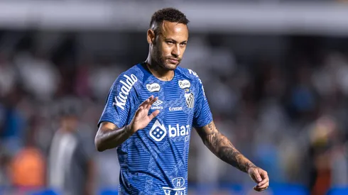 Neymar, atacante do Santos