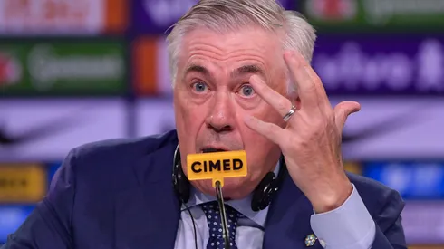 Carlo Ancelotti, treinador da Seleção Brasileira