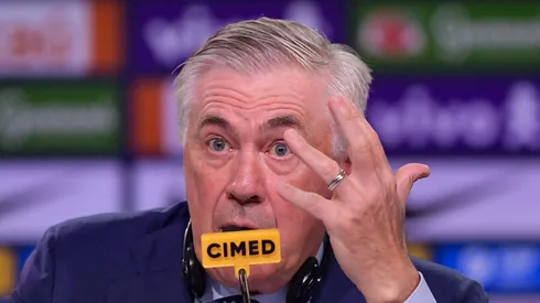 RJ - RIO DE JANEIRO - 26/05/2025 - SELECAO BRASILEIRA, CARLO ANCELOTTI CONVOCACAO - Carlo Ancelotti italiano tecnico da Selecao Brasileira convoca os jogadores para os jogos diante de Equador e Paraguai, nos proximos dias 5 e 10, pelas Eliminatorias Sul-Americanas para a Copa do Mundo de 2026, evento realizado no Hotel Hotel Gran Hyatt na Barra da Tijuca, Zona Oeste do Rio de Janeiro, nesta segunda (26). Foto: Thiago Ribeiro/AGIF