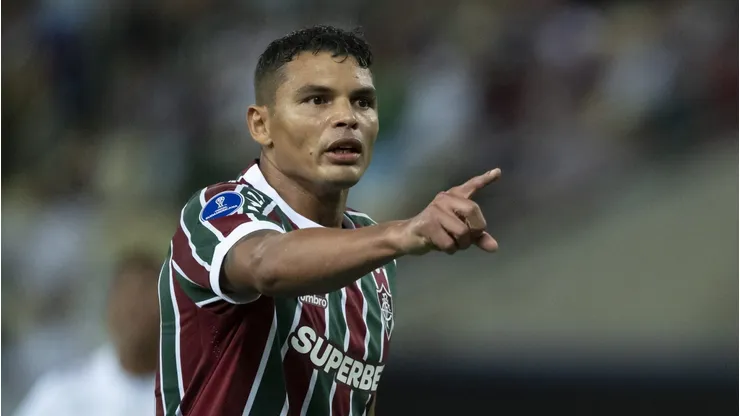 Thiago Silva pelo Fluminense. Foto: Jorge Rodrigues/AGIF