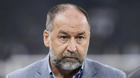 Augusto Melo durante partida do Corinthians na Copa do Brasil