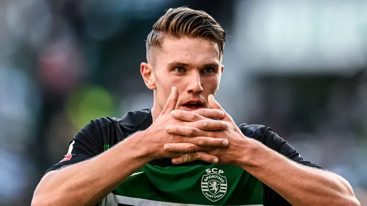 Sporting de Viktor Gyökeres está de olho na joia do Flamengo - Foto: AFP via Getty Images.