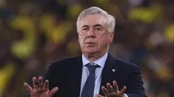 Ancelotti durante a partida realizada em Guayaquil