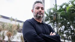 Alexandre Mattos conhece as dependências do CT Rei Pelé - Foto: Raul Baretta/ Santos FC