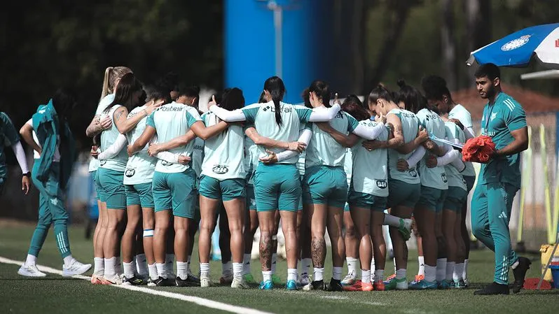 Cruzeiro Feminino. Fotos: Gustavo Martins/ Cruzeiro
