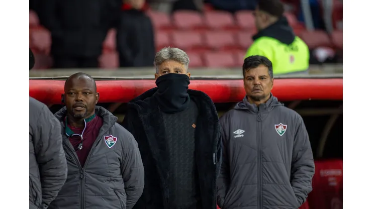 RS - PORTO ALEGRE - 01/06/2025 - BRASILEIRO A 2025, INTERNACIONAL X FLUMINENSE - Renato Portaluppi tecnico do Fluminense durante partida contra o Internacional no estadio Beira-Rio pelo campeonato Brasileiro A 2025. Foto: Cristiano Junior/AGIF