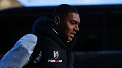 LONDON, ENGLAND - DECEMBER 22: Carlos Vinicius of Fulham arrives off the team bus prior to the Premier League match between Fulham FC and Southampton FC at Craven Cottage on December 22, 2024 in London, England. (Photo by Ryan Pierse/Getty Images)