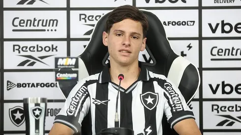 Montoro, meia do Botafogo. Foto: Vitor Silva/Botafogo