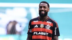 SP - SAO PAULO - 25/05/2025 - BRASILEIRO A 2025, PALMEIRAS X FLAMENGO - Gerson jogador do Flamengo durante partida contra o Palmeiras no estadio Arena Allianz Parque pelo campeonato Brasileiro A 2025. Foto: Marcello Zambrana/AGIF