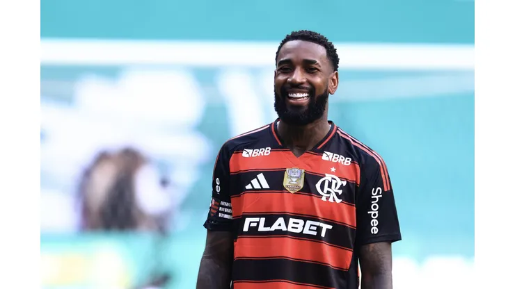 SP - SAO PAULO - 25/05/2025 - BRASILEIRO A 2025, PALMEIRAS X FLAMENGO - Gerson jogador do Flamengo durante partida contra o Palmeiras no estadio Arena Allianz Parque pelo campeonato Brasileiro A 2025. Foto: Marcello Zambrana/AGIF