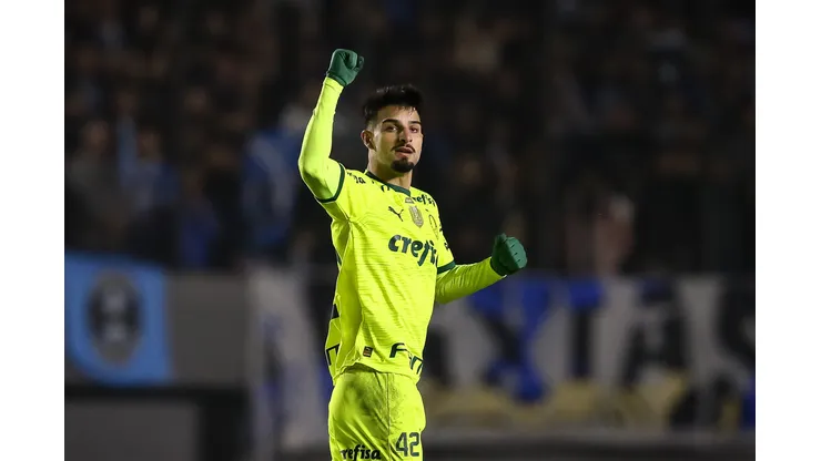 Flaco Lopéz em ação pelo Palmeiras